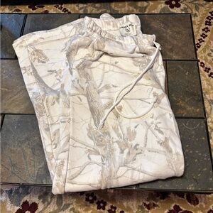 White and Gray Straight Leg Pants for Casual Occasions